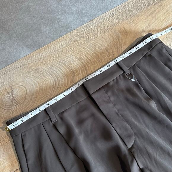 Gap 365 High Rise Trousers Terra Brown 20 Petite - Picture 10 of 13